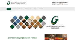 Desktop Screenshot of grimespackaging.com